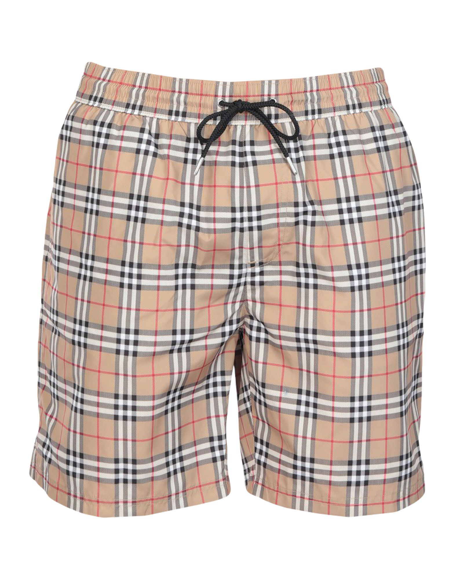 Burberry Swim Shorts In Camel ModeSens