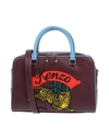 Kenzo Handbag In Maroon