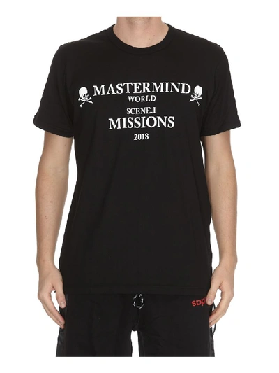 Mastermind Japan Mastermind World T-shirt In Black