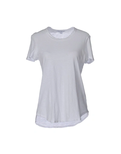 James Perse T-shirt In White