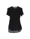 James Perse T-shirts In Black