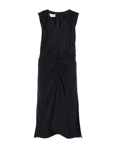 Marni Midi Dresses In Black