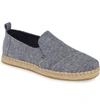 Toms Deconstructed Alpargata Slip-on In Navy Chambray Fabric