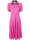 N°21 Embellished Collar Dress In Pink