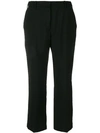 N°21 Rhinestone-embellished Trousers In Black