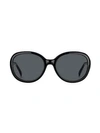 Givenchy Gv 7124 Round Sunglasses In Black