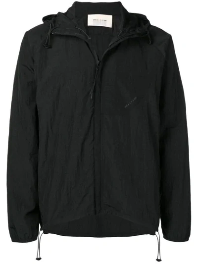 Alyx Hooded Lightweight Jacket In Black