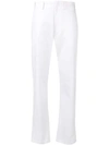 N°21 Slim-fit Tailored Trousers In White