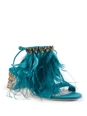 miu miu feather heels