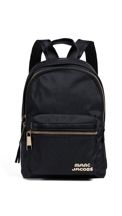 Marc Jacobs Trek Pack Medium Backpack In Black