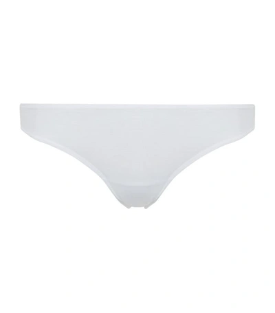 Hanro Ultralight Mini Brief In Silver Grey