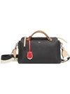 Fendi By The Way Tri-colour Leather Cross-body Bag In Black