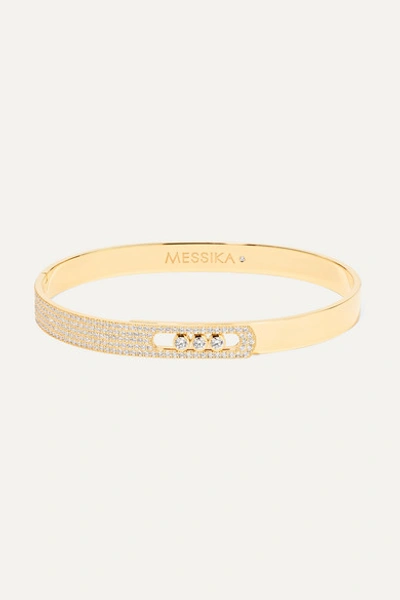 Messika Move Noa 18-karat Gold Diamond Bangle