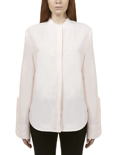 Jil Sander Curved Hem Shirt In Rosa