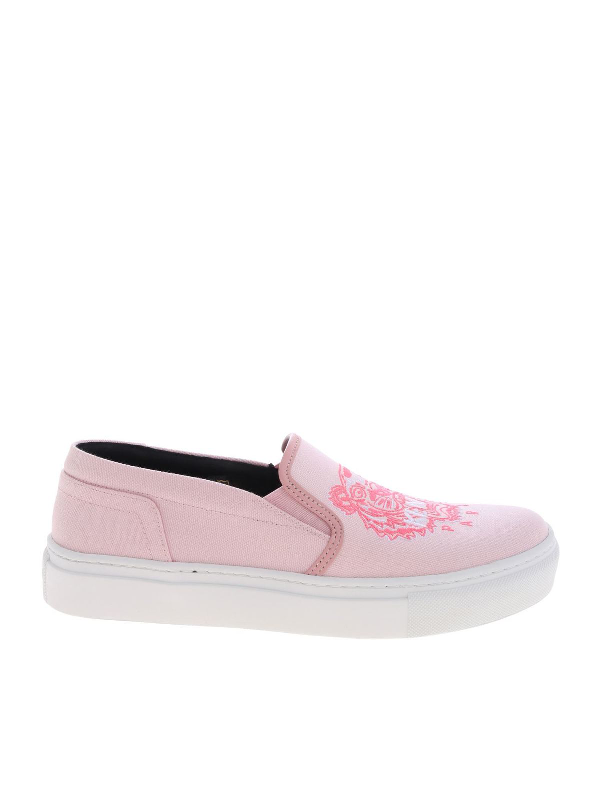 kenzo slip on sneakers