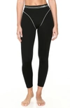 Adam Selman French Cut Leggings In Black