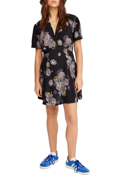 jordi mini dress stone print Jordy Structured A-Line Mini Dress Apricot XL