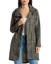 Badgley Mischka Dakota Rain Anorak In Palm