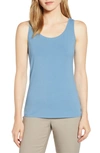 Nic + Zoe 'perfect' Tank In Blue Chill