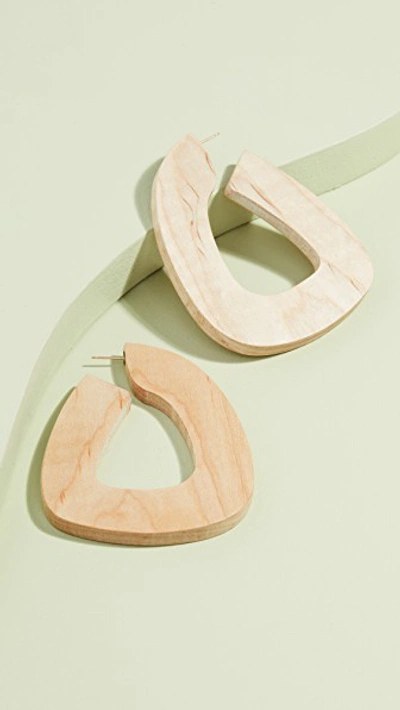 Sophie Monet The Bell Hoops In Maple