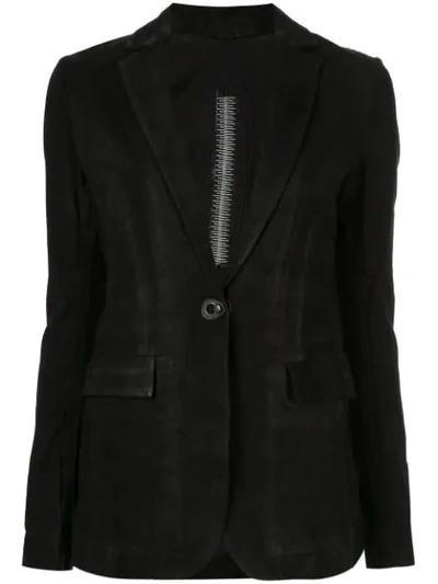 Isaac Sellam Experience Classic Slim-fit Blazer In Black
