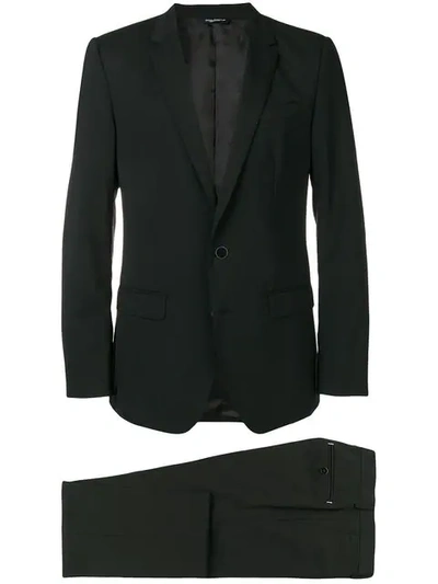 Dolce & Gabbana Classic Two-piece Suit In Black
