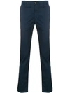 Incotex Slim-fit Chinos In Blue