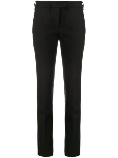 Incotex Slim-fit Tailored Trousers In Black