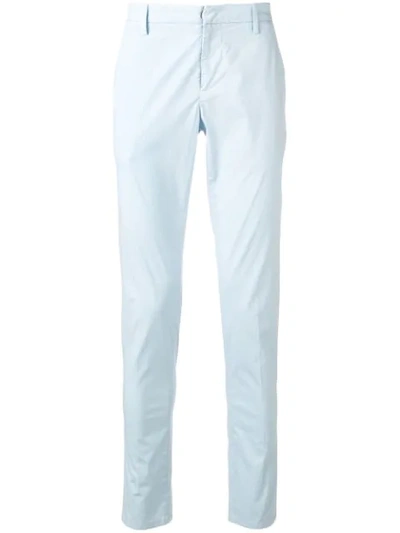 Dondup Slim-fit Chinos In Blue