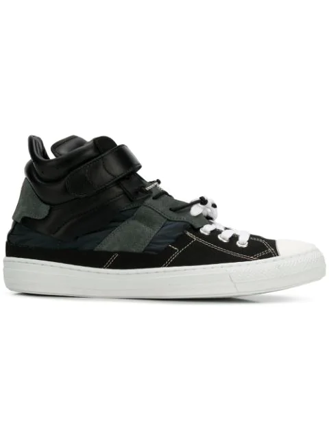 maison margiela black sneakers