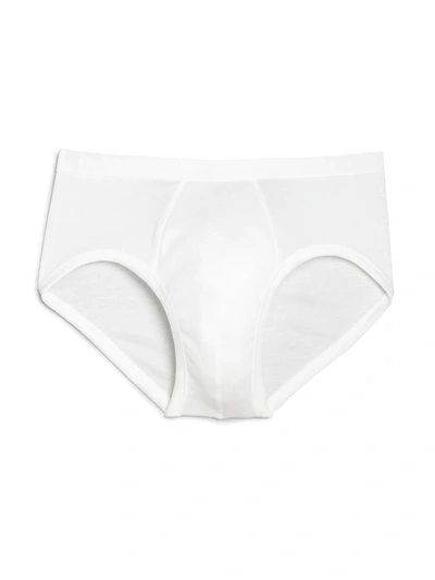 Hanro Stretch Cotton Essentials Briefs In White