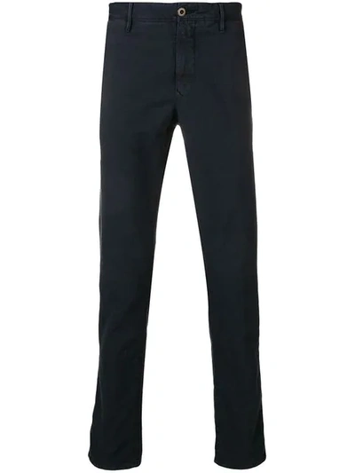 Incotex Slim-fit Trousers In 854 Blue