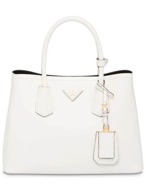 white prada purse