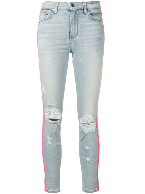 mike amiri striped jeans