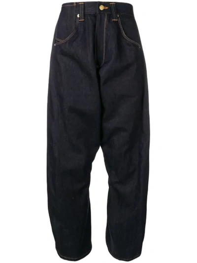 Junya Watanabe Oversized Jeans In Blue