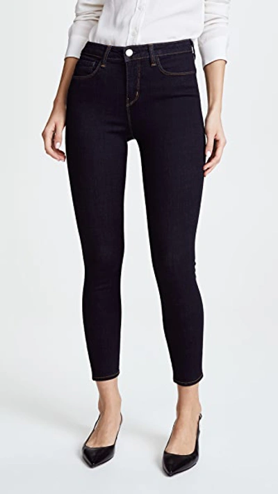 L Agence Coco Straight Leg Jeans In Nightfall