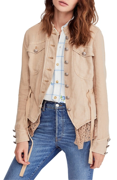 Free People Emilia Jacket In Sand ModeSens