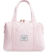 Herschel Supply Co Strand Duffle Bag - Pink In Pink Lady Crosshatch