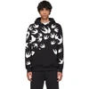 Mcq By Alexander Mcqueen Mcq Alexander Mcqueen Black Swallow Signature Hoodie