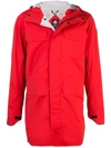 Canada Goose Seawolf Rain Jacket In Red