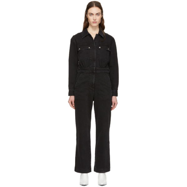 black boiler jumpsuit