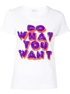 P.a.r.o.s.h Do What You Want Sequin T In White