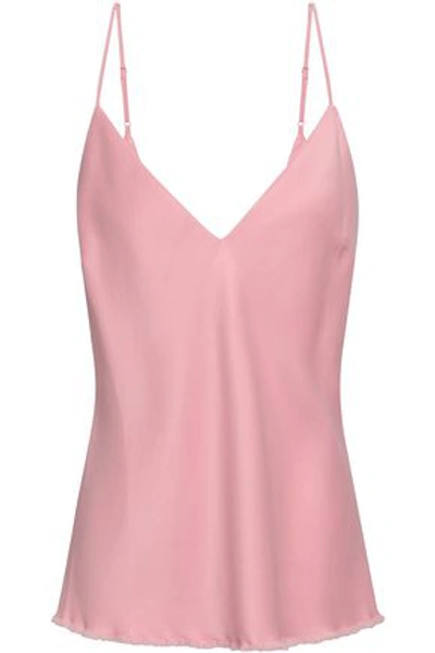 Frame Woman Satin-crepe Camisole Pink