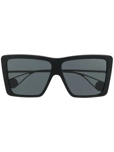 Gucci Oversized Sunglasses In Black