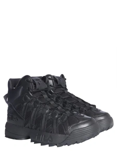 Fila D-stack Cage Crossover Sneakers In Black
