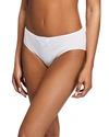 Hanro Aurelia High-cut Bikini Briefs In White