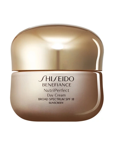 Shiseido Benefiance Nutriperfect Day Cream Broad Spectrum Spf 18 1.7 oz/ 50 ml