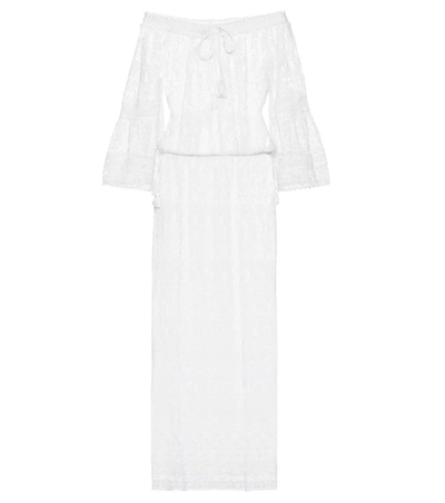 Melissa Odabash Sabina Off-the-shoulder Maxi Dress In White