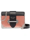 Prada Cahier Shoulder Bag - Pink