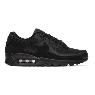 Nike Black Air Mac 90 Ltr Sneakers In Black/black/black